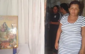 Arismetd Almanza, era una de las mujeres que la acompañaba.