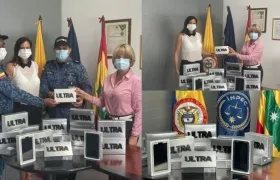 La donación fue realizada al Inpec. 