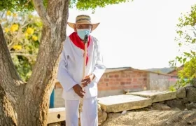 El gaitero Evaristo Mendoza (Q.E.P.D.).