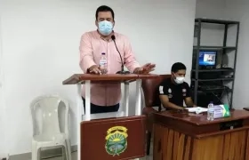 Gustavo De la Rosa, Alcalde de Sabanagrande. 