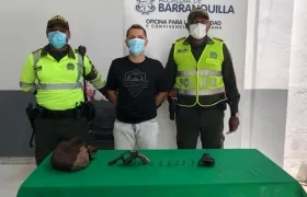 Luis Guillermo Luna Pérez fue capturado en flagrancia. 