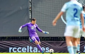 Lucho García, arquero barranquillero. 