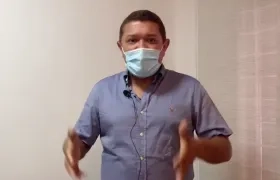 El Alcalde de Santo Tomás, Tomás Guardiola.