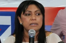 La exgobernadora de La Guajira, Oneida Pinto.