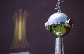 Trofeo de la Copa Libertadores de América. 