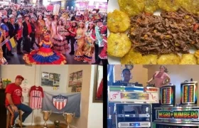 Imágenes de cuatro características de la colonia.