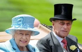Reina Isabel y su esposo el príncipe Felipe.