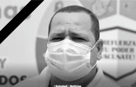 Javier Cabarcas Pinedo, secretario de Salud de Soledad, fallecido el viernes por Covid-19.