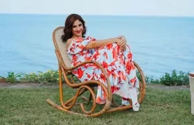 La cantante Isa Mebarak.