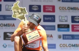 Diego Camargo, campeón de la edición 2020 de la Vuelta a Colombia.