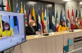 La secretaria general iberoamericana, Rebeca Grynspan.