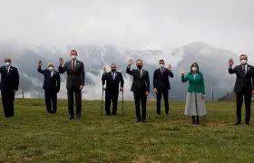 Jefes de estado de España, Portugal, República Dominicana, Guatemala y Andorra.