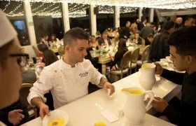 El chef colombiano Juan Manuel Barrientos. 