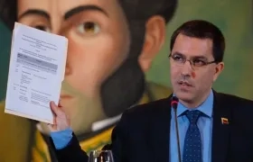 Jorge Arreaza, canciller venezolano.