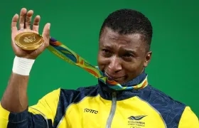 Óscar Figueroa, atleta olímpico colombiano. 