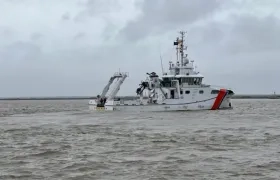 Monitoreo de la Dimar en el canal de acceso.