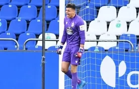 Lucho García, arquero barranquillero. 