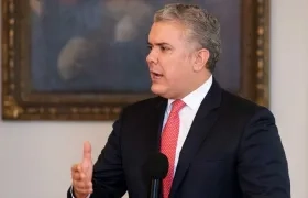 Iván Duque, presidente de Colombia.