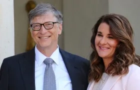 Bill y Melinda Gates.