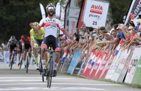 Fernando Gaviria, ciclista colombiano. 
