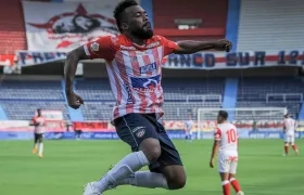 Luis 'Cariaco' González, jugador de Junior. 