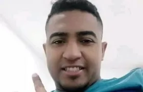 El estudiante Cristian Barrios.