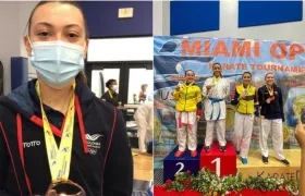 Natalia Bernal ocupó el tercer lugar del podio. 