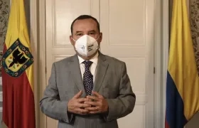 El alcalde mayor (e) de Bogotá, Alejandro Gómez.
