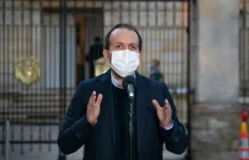 Ernesto Lucena, ministro de Deportes.