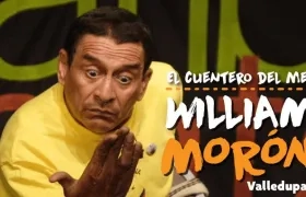 William Morón, cuentero del mes en Luneta 50.