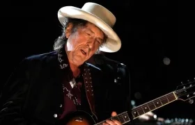 El músico, cantautor y poeta estadounidense Bob Dylan.