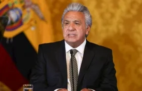 El presidente saliente de Ecuador, Lenín Moreno.