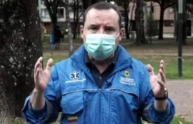 Alejandro Gómez, secretario de Salud de Bogotá.