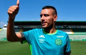 Alan Ruschel, defensa brasileño. 