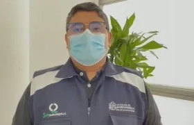 Humberto Mendoza, secretario de Salud de Barranquilla.