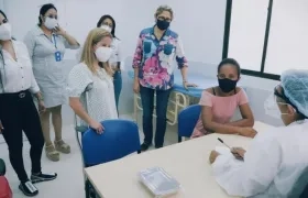 La Gobernadora del Atlántico, Elsa Noguera.