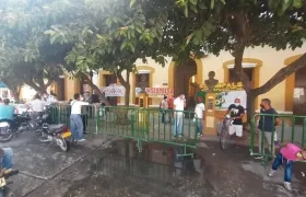 Cese de actividades en la Alcaldía de Sabanalarga. 