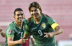 Marcelo Moreno Martins celebra uno de sus tantos. 