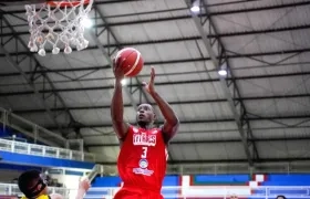 Juan Diego Tello empujó la victoria barranquillera. 