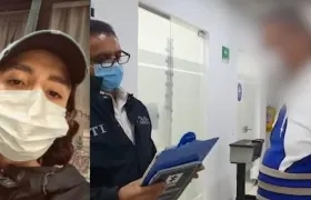 Santiago Murillo Meneses y el mayor Jorge Mario Molano Bedoya.