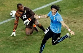 Sebastián Abreu, jugador uruguayo. 