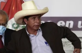 El candidato izquierdista Pedro Castillo se impuso en Perú.