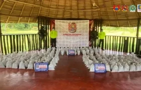 Coltán y estaño incautado en el Guaviare.