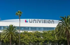 Vista general del exterior de las instalaciones de Univisión.