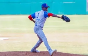 Reiver San Martín, lanzador colombiano. 