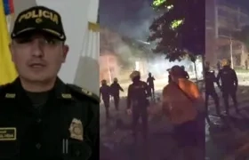 El comandante (e) de la Policía Metropolitana de Barranquilla, coronel Jhon Sepúlveda.