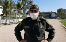 Teniente coronel Alex Suárez. 