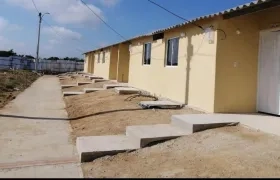 Las primeras viviendas construidas.