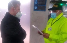 Momento de la captura del Capitán Jorge Isaac Aguilar García.