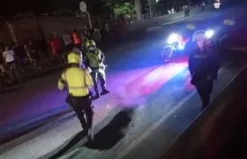 El reciclador murió en el mismo lugar del accidente. 